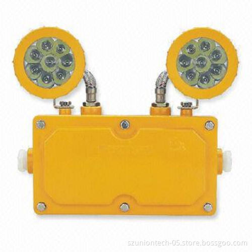 LED Explosion Explosive-proof Emergency Lamp, Ex d II C T6 Grade and 2 x 2W Power